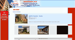 Desktop Screenshot of imobiliariaala.com