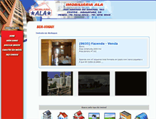 Tablet Screenshot of imobiliariaala.com